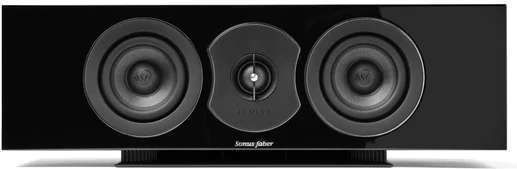 Sonus Faber Lumina CI Hi-Fi Говорител Централен 100W 2 Брой шофьори Ш52.3xД21.2xВ16.8см. Черен