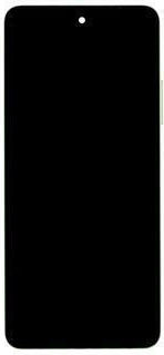 Realme Screen with Touch Mechanism and Frame for Realme C67 (Green)