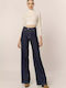 Hoch tailliert Damenjeans Dk Blue Denim