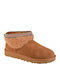Classic Ultra Mini Suede Γυναικεία Μποτάκια Καφέ