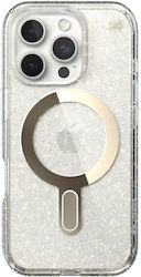 Speck Presidio Lux + Clicklock Clear / Gold Glitter (iPhone 16 Pro)