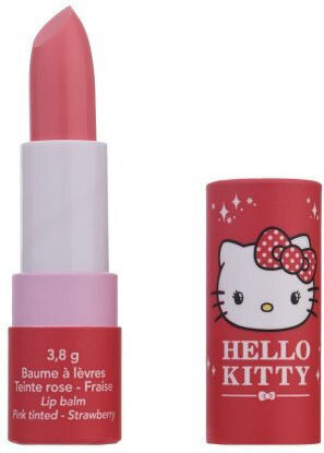 Take Care Hello Kitty Lippenbalsam Erdbeergeschmack & Rosa Tönung 3,8g