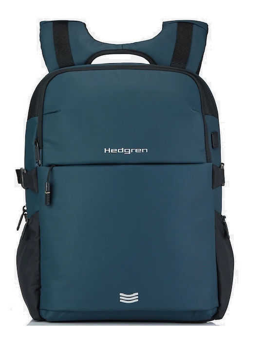 Hedgren Backpack Αδιάβροχο 19.2lt Μπλε