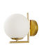 ARlight Modern Leuchte Wand mit Fassung E27 Gold