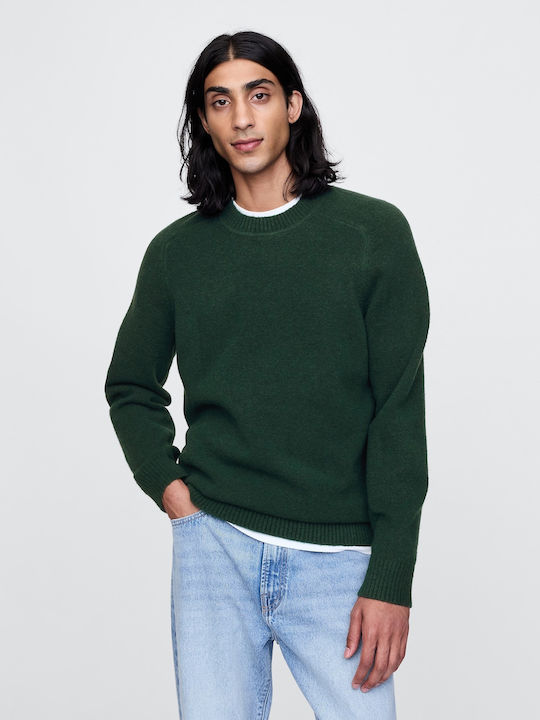 GAP Long Sleeve Sweater Green Heather