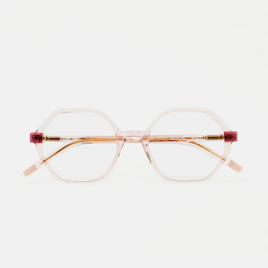 Kaleos Weiblich Brillenrahmen Rose Gold ANDERSEN 1