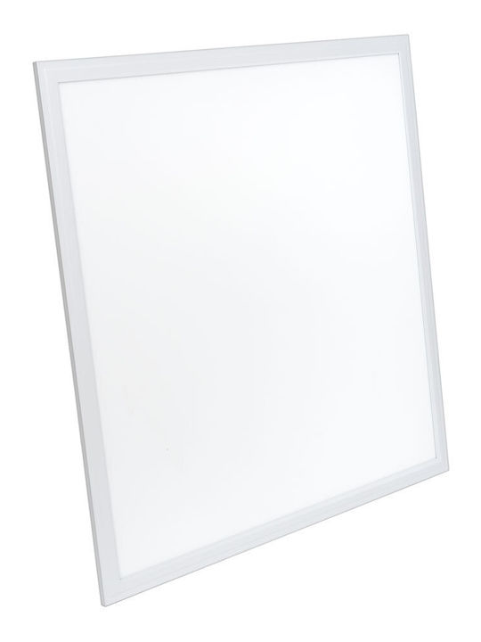 Metanor Pătrat Panou LED Putere 36W cu Alb Rece Lumini 59.5x59.5cm.