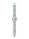 Disney Kinder-Analoguhr Frozen mit Kautschuk/Plastikarmband Hellblau