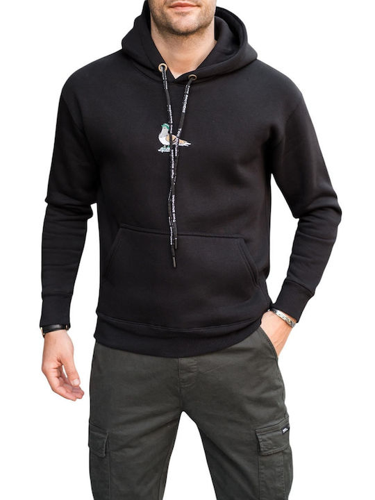 Sweatshirt mit Kapuze Black