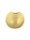 Capolavoro Vază Decorativă Metalic Auriu 25.5x12x28.5cm 1buc