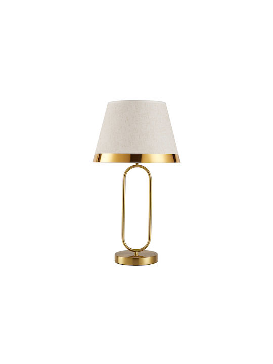 ARlight Table Lamp for E27 Socket with Gold Shade and Base