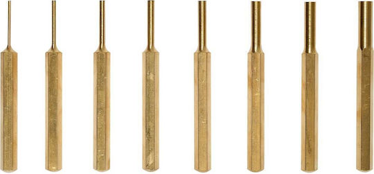 Yato Messing Parallel-Durchschläge Set 8-teilig