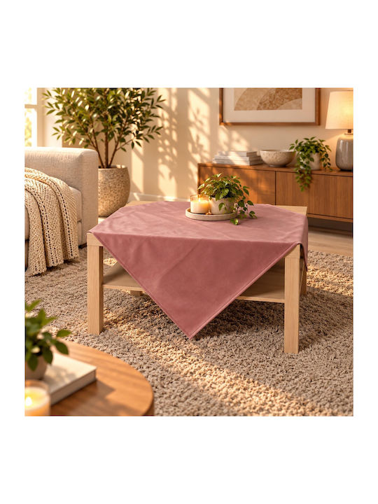 Cotone Kariert Fleckabweisend Leo Pink 90x90cm
