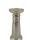 Marhome Candle Holder Ceramic in Gold Color 11x25.5x11cm 1pcs
