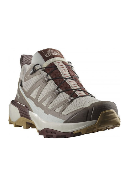 Salomon X Ultra 360 Edge Gtx Damen Wanderschuhe Wasserdicht mit Gore-Tex Membran Beige