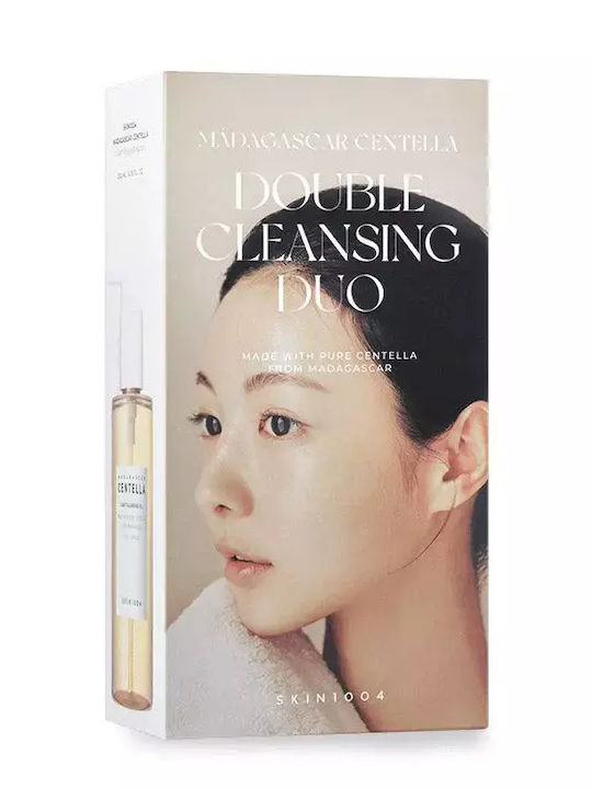 Skin1004 Madagascar Centella Double Cleansing Duo Комплект за грижа за кожата за Почистване на лицето 2бр