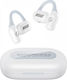 The Transformers TF-T13 Open Ear Bluetooth Handsfree Ακουστικά με Θήκη Φόρτισης Λευκά