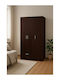 Triple Door Wardrobe Wilson 3ds Wenge 90x45x180cm