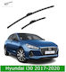 Front Wiper Blade Set Hyundai I30 2017-2020 650mm 400mm Bosch Aerotwin 3398000102 26" & 16" 2 Pieces