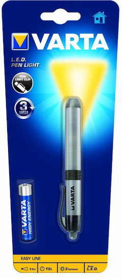 Varta Φακός Κεφαλής LED με Μέγιστη Φωτεινότητα 3lm