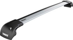 Thule Bare de Acoperiș Aluminiu Wingbar Edge pentru Autovehicule cu Bare de Fabrică (Set cu picioare)
