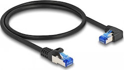 DeLock 80221 S/FTP Netzwerkkabel Cat.6a Ethernet 0.5m Schwarzes DeLock 80221 S/FTP Netzwerkkabel Cat.6a Ethernet 0.5m Schwarzes