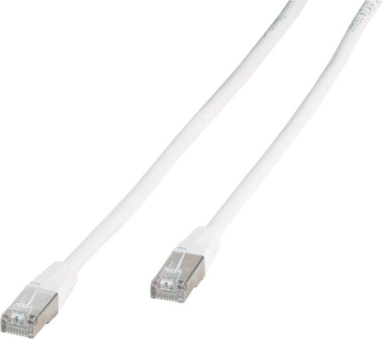 Vivanco F/UTP Cat.7 (10Gbps) Καλώδιο Δικτύου Ethernet 10m Λευκό