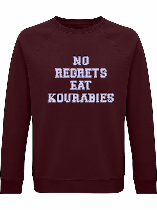 Unisex Bio-Sweatshirt "Keine Reue, Iss Kourabie...