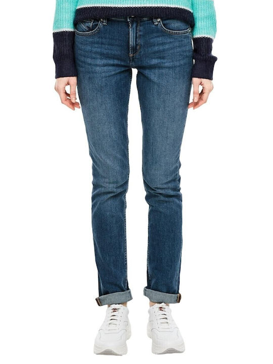 Women's Jean Trousers in Slim Fit Blue