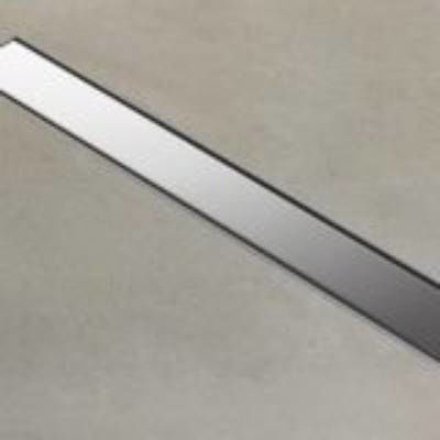 Tema Stainless Steel Shower Channel with Size 50x6.5cm Silver