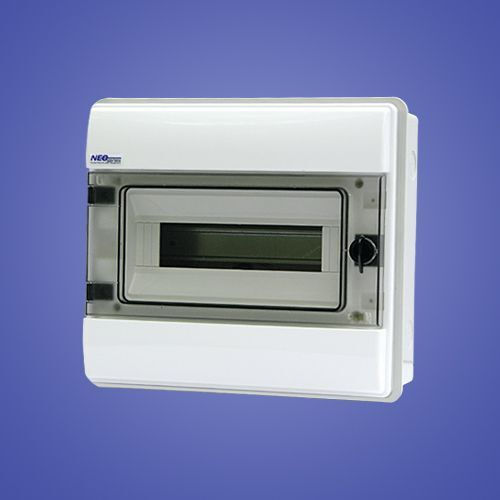Surface Mounted Electrical Box Watertight IP65 Transparent 12pcs