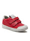 Kids Sneakers High with Scratch Red