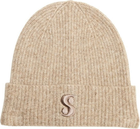 Beanie Unisex Căciulă Tricotat în culoarea Bej