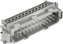 Ένθετο Σύνδεσης Lapp 24p+pe Αρσενικό 16a 500v Epic H-be 24 Ss 10196100 3366443 4044773586152