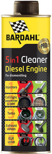 Bardahl 5 In 1 Cleaner Diesel Engine Καθαριστικό Συστήματος Καυσίμου 5 Δράσεων Diesel 500ml