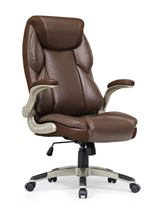 Офис Стол с Облегалка Кафяв ERK-OC11-BR Eureka Ergonomic