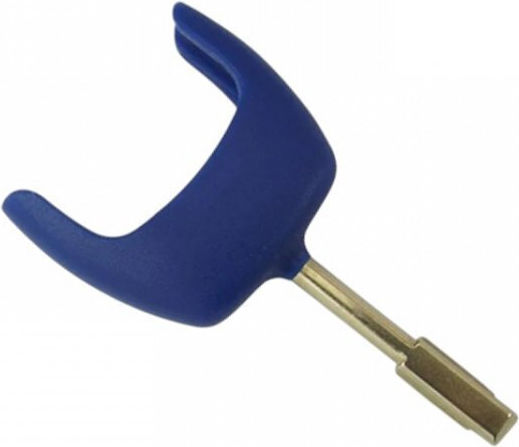 Carcasă Cheie Ford Telecomandă Lamă Cip Fo21at00 Albastru