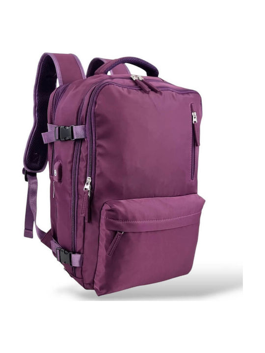 Playbags Backpack Αδιάβροχο 32lt Μωβ