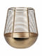 Home&Styling Collection Χριστоулгенски свещи и свещници Метален Lattern Златист