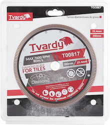 Диамантен диск за порцелан 200 X 10 X 22.23 мм Tvardy T00817