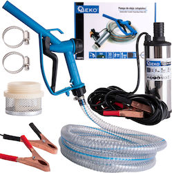 Pompa de ulei submersibilă cablu 4 m 12 V 51 mm Geko G00975