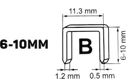 Капачка за чук 6-10 мм Geko G01333 Капачка за чук 6-10 мм Geko G01333