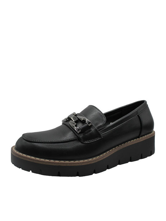 Women's Moccasins in Black Color