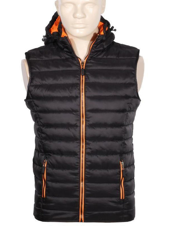 Fageo Men's Safety Vest Black