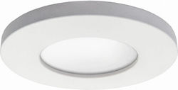 Lagos Recessed Round White Spotlight Ip65 Lp-440/1rs Wh