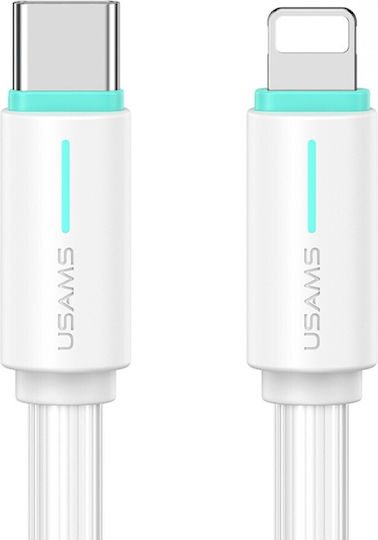 Usams USB-C zu Blitzkabel 30W Weiß 1m SJ735USB02
