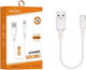 0.3m Regular USB 2.0 to micro USB Cable White