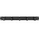 Organizer Qoltec Stahl-Kabelmanagement Rack-Schrank 19" 1U Schwarz 14133155 5901878545158
