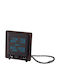 ODM Digital Herrenuhr 60mm Batterie mit Schwarz Metallarmband