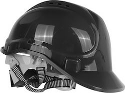 Geko Construction Site Work Helmet Black